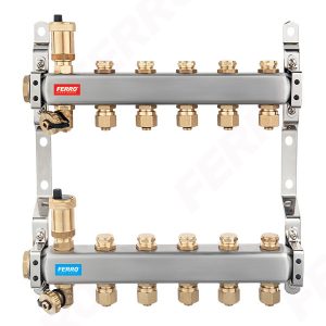DISTRIBUITOR-COLECTOR DIN OȚEL INOXIDABIL TIP SN-RO 1”