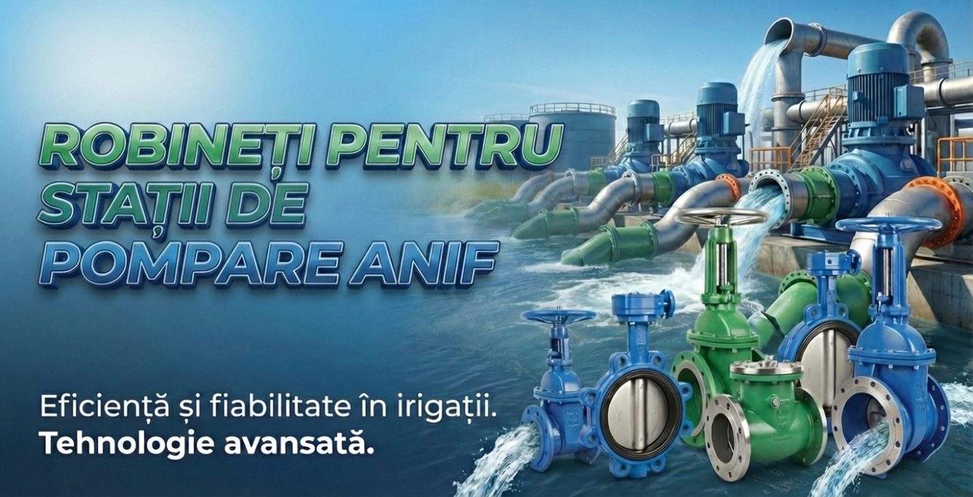 Robineți pentru stații de pompare ANIF