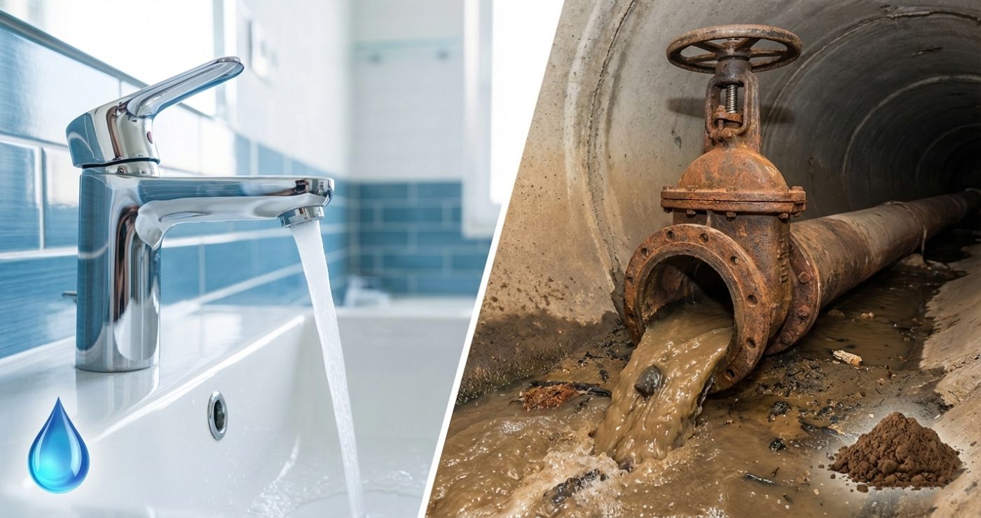 Ce diferență este între robineții pentru apă și cei pentru canalizare Robineți industriali Troiainstalatii.ro