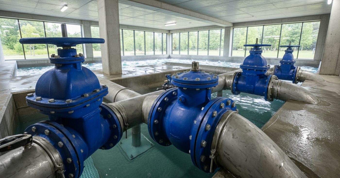 Robineți fontă flanșați și cu sertar pentru distribuție apă Robineți Industriali